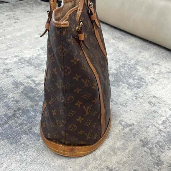 Vintage Louis Vuitton Monogram Bucket GM Bag Tote Classic Timeless - Picture 5 of 17